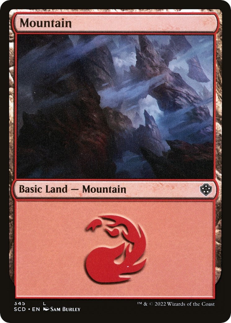 Mountain (345) (345) [SCD] - MTG Single