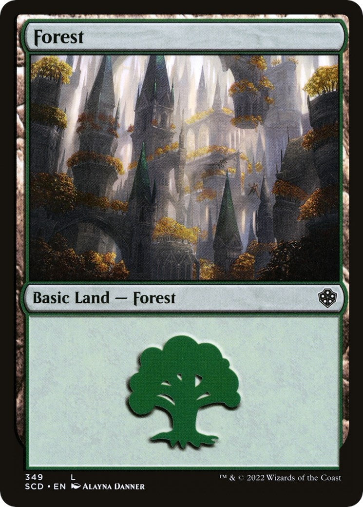 Forest (349) (349) [SCD] - MTG Single