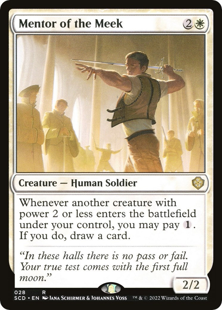 Mentor of the Meek (28) [SCD] - MTG Single