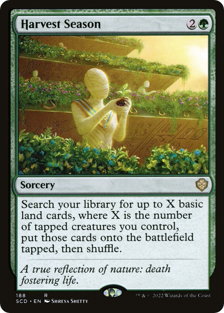 Harvest Season (188) [SCD] - MTG Single
