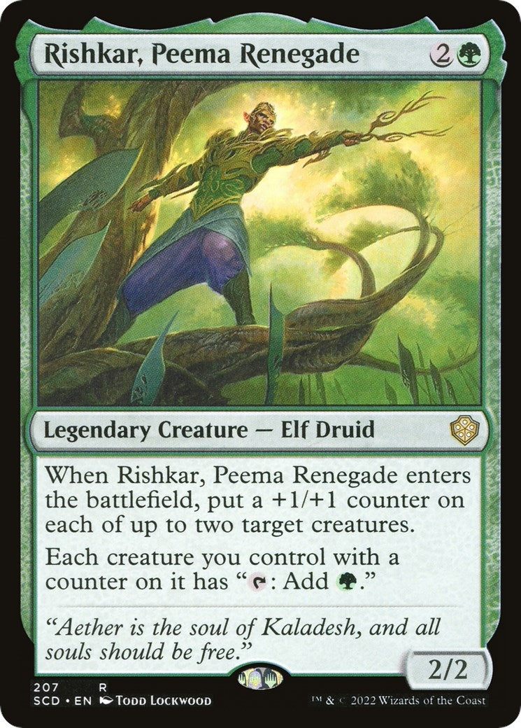 Rishkar Peema Renegade (207) [SCD] - MTG Single