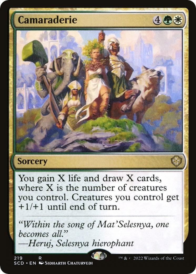 Camaraderie (219) [SCD] - MTG Single