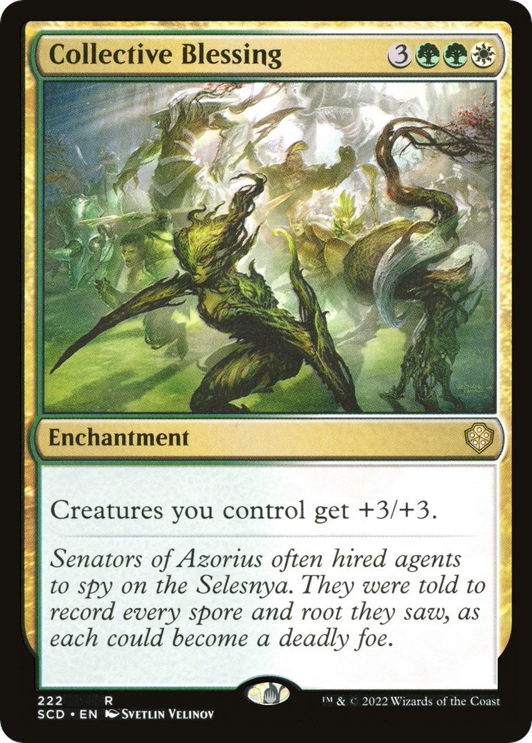 Collective Blessing (222) [SCD] - MTG Single
