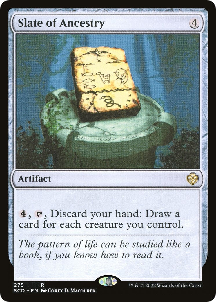 Slate of Ancestry (275) [SCD] - MTG Single