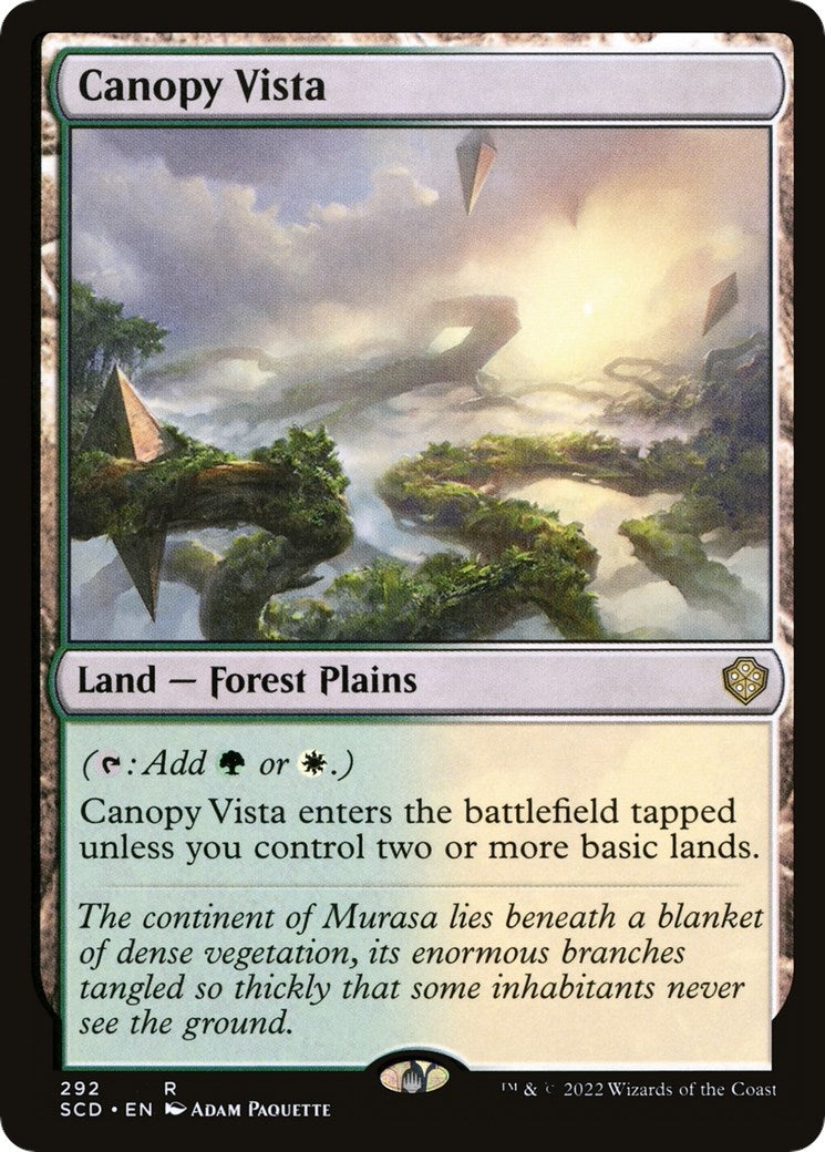 Canopy Vista (292) [SCD] - MTG Single