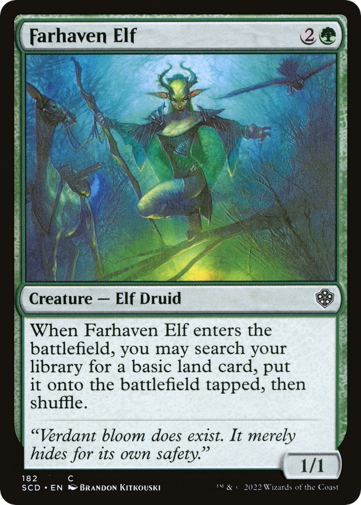 Farhaven Elf (182) [SCD] - MTG Single