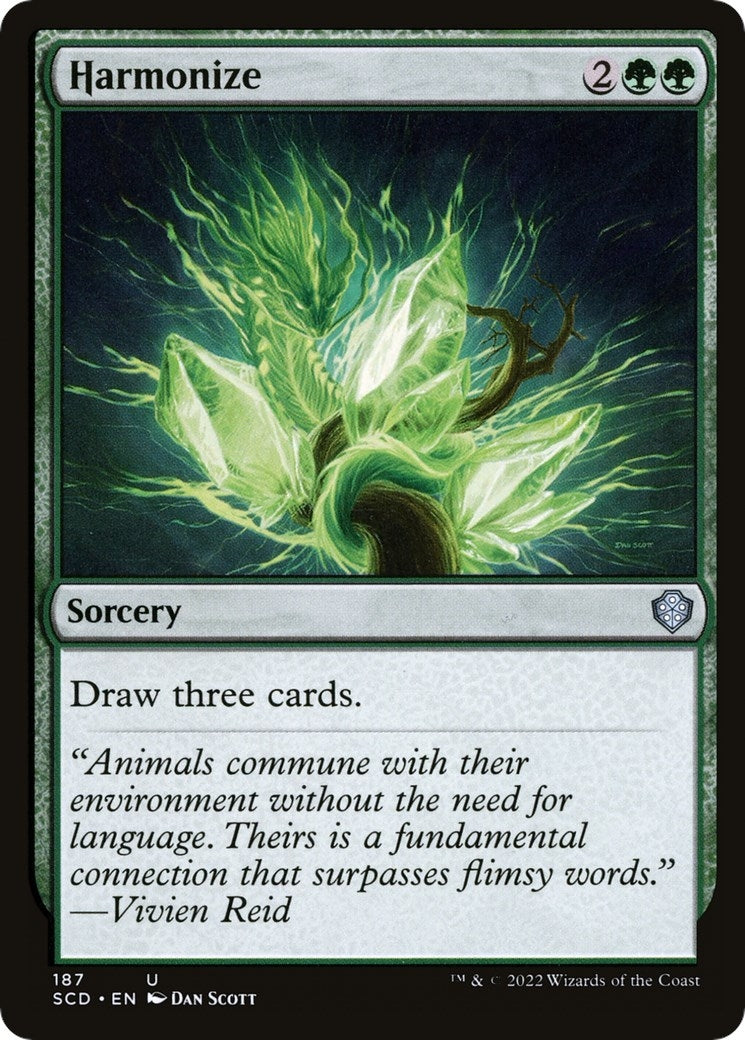 Harmonize (187) [SCD] - MTG Single