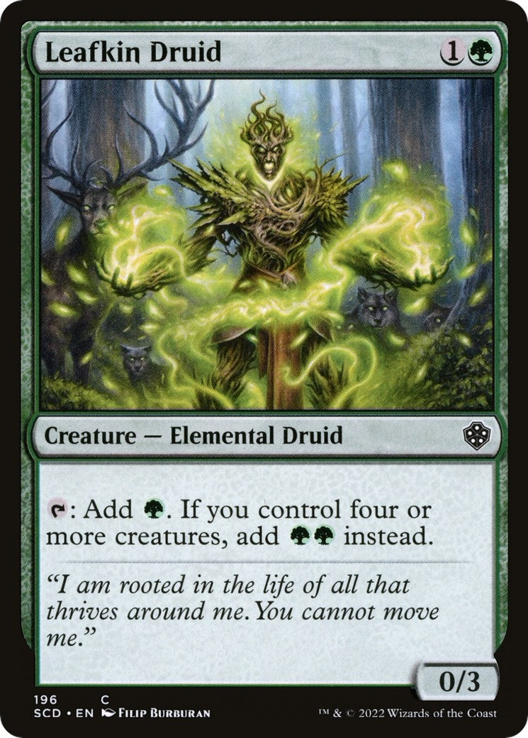 Leafkin Druid (196) [SCD] - MTG Single