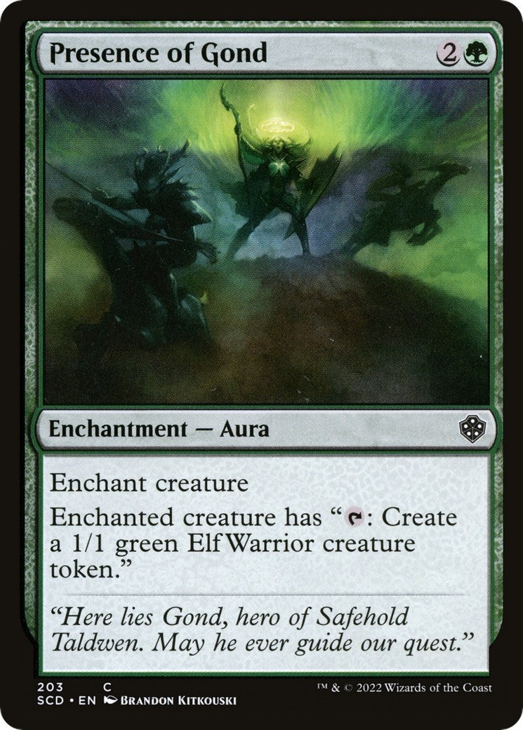 Presence of Gond (203) [SCD] - MTG Single