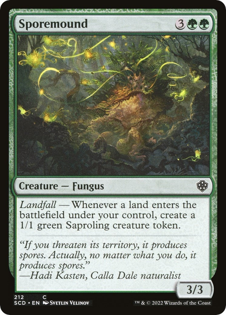Sporemound (212) [SCD] - MTG Single