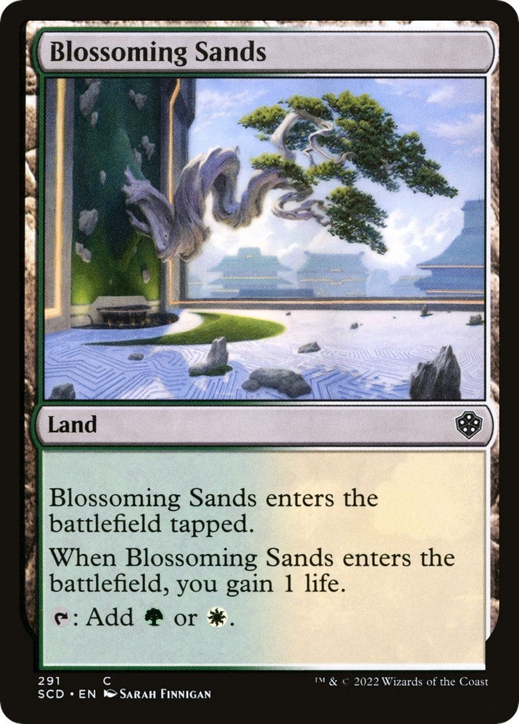 Blossoming Sands (291) [SCD] - MTG Single