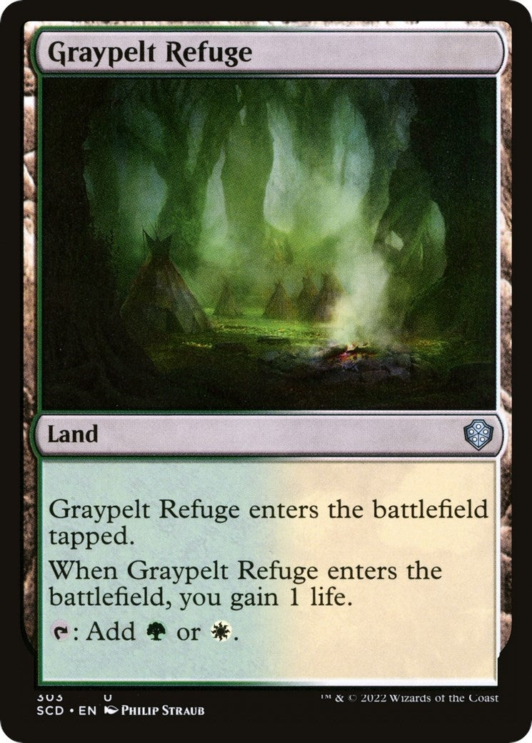 Graypelt Refuge (303) [SCD] - MTG Single