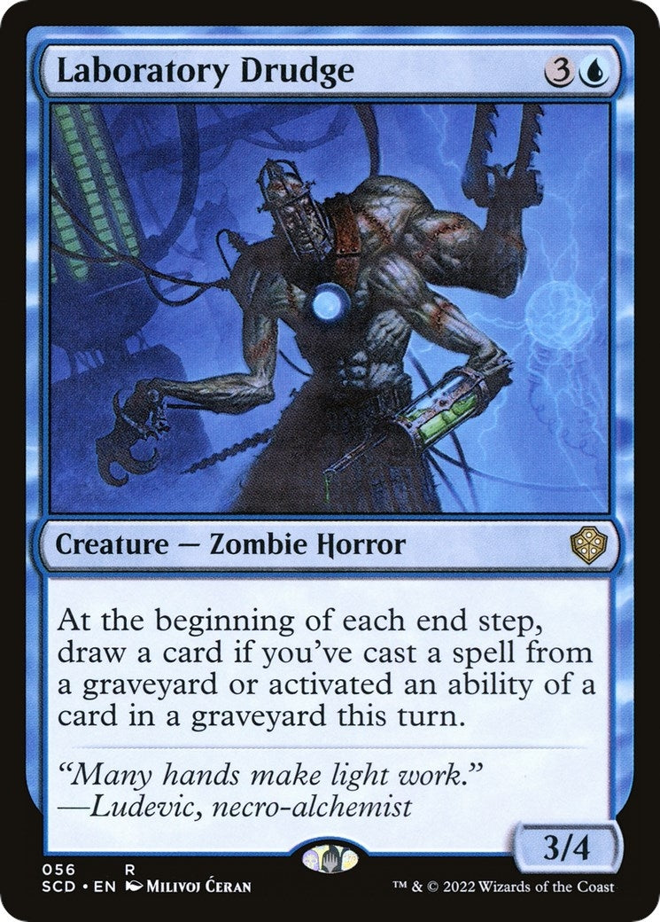 Laboratory Drudge (56) [SCD] - MTG Single