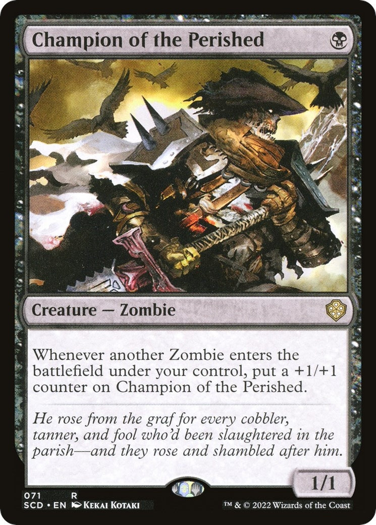 Champion of the Perished (71) [SCD] - MTG Single