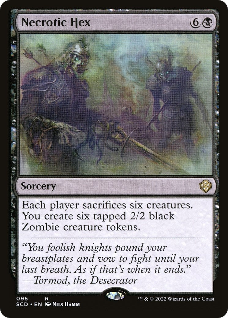Necrotic Hex (95) [SCD] - MTG Single