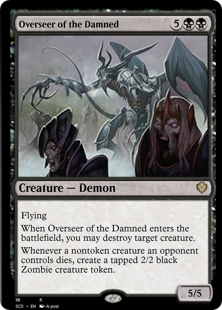 Overseer of the Damned (98) [SCD] - MTG Single
