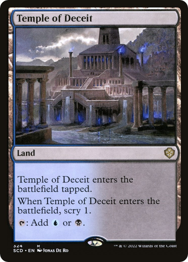 Temple of Deceit (324) [SCD] - MTG Single