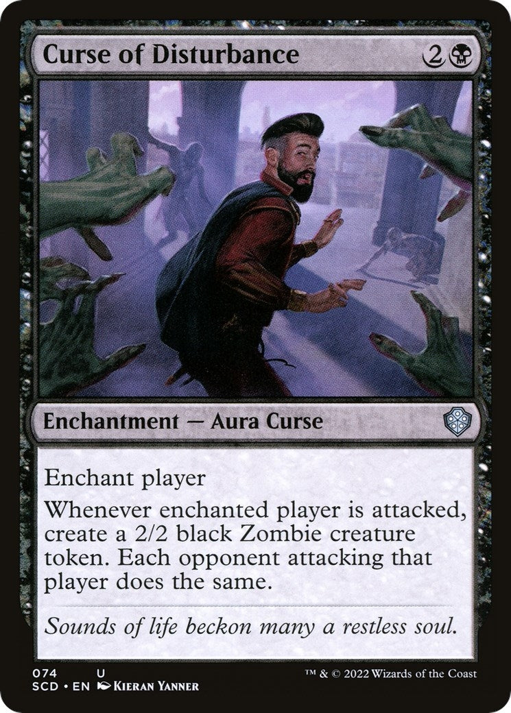 Curse of Disturbance (74) [SCD] - MTG Single