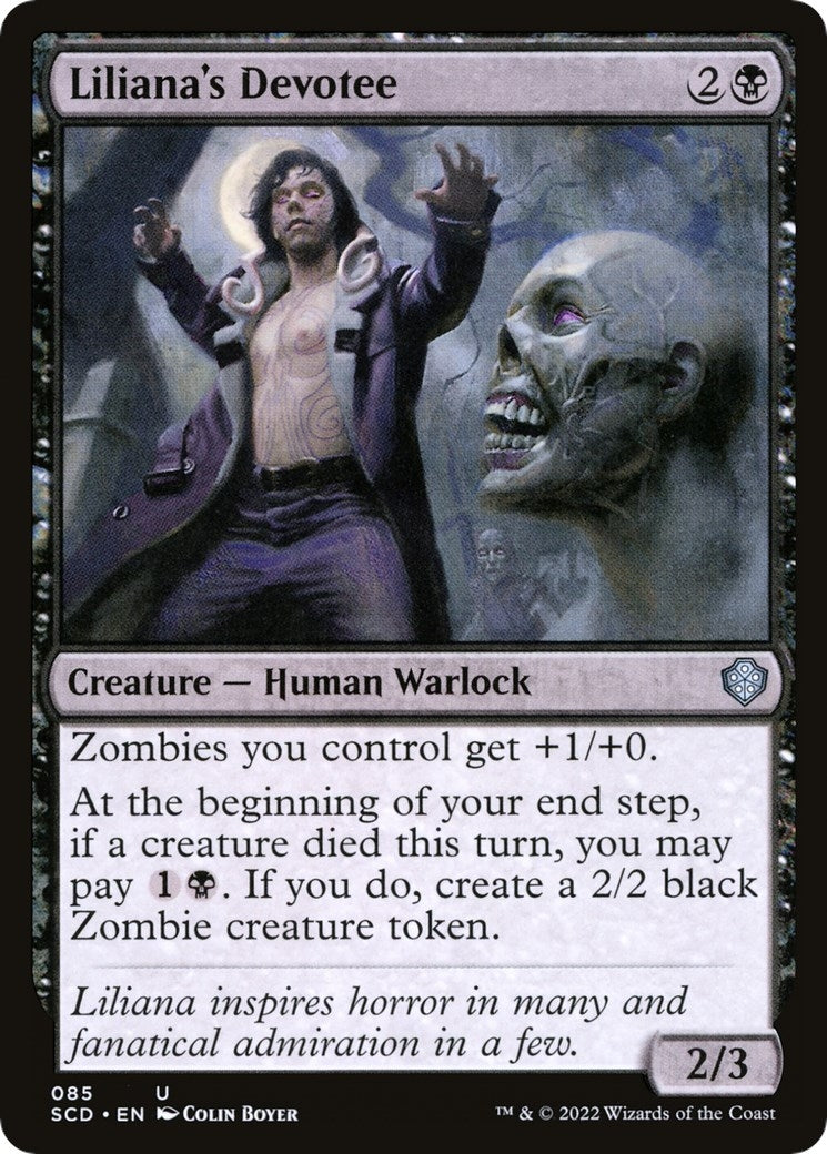 Liliana’s Devotee (85) [SCD] - MTG Single