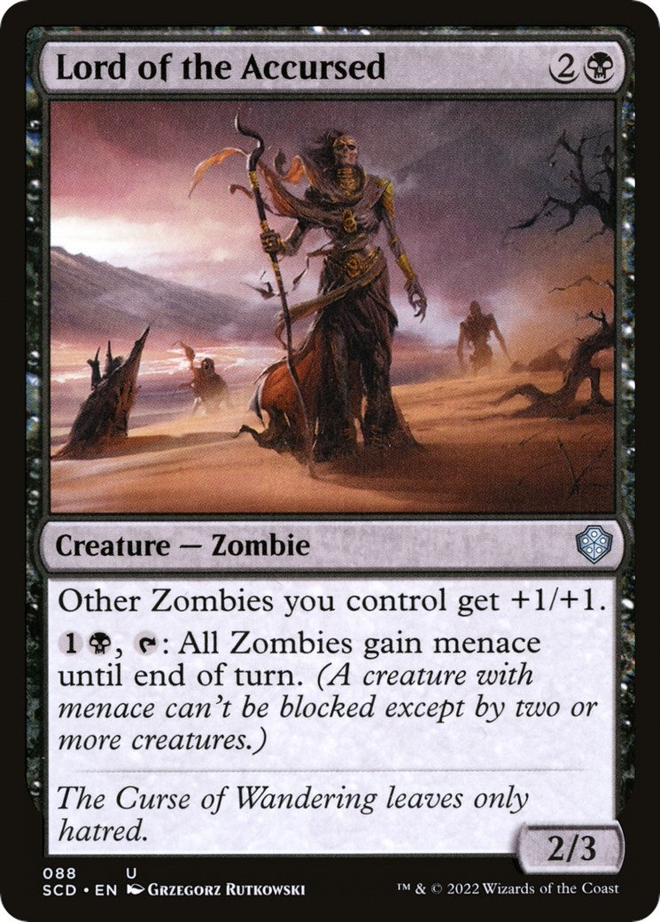 Lord of the Accursed (88) [SCD] - MTG Single