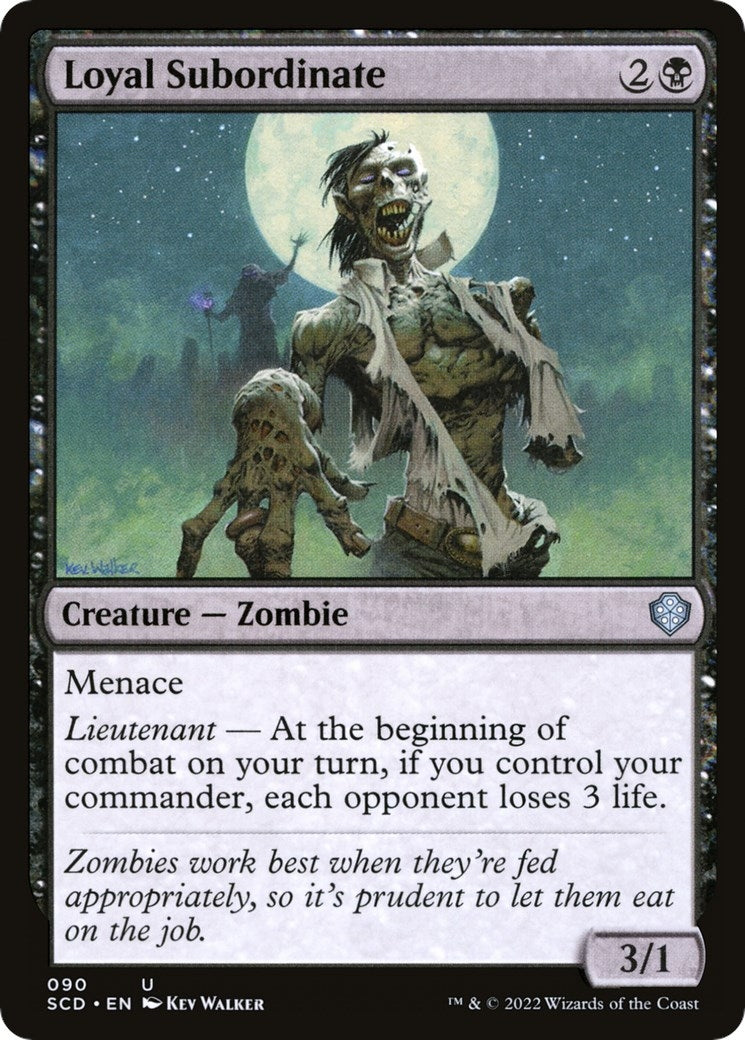 Loyal Subordinate (90) [SCD] - MTG Single