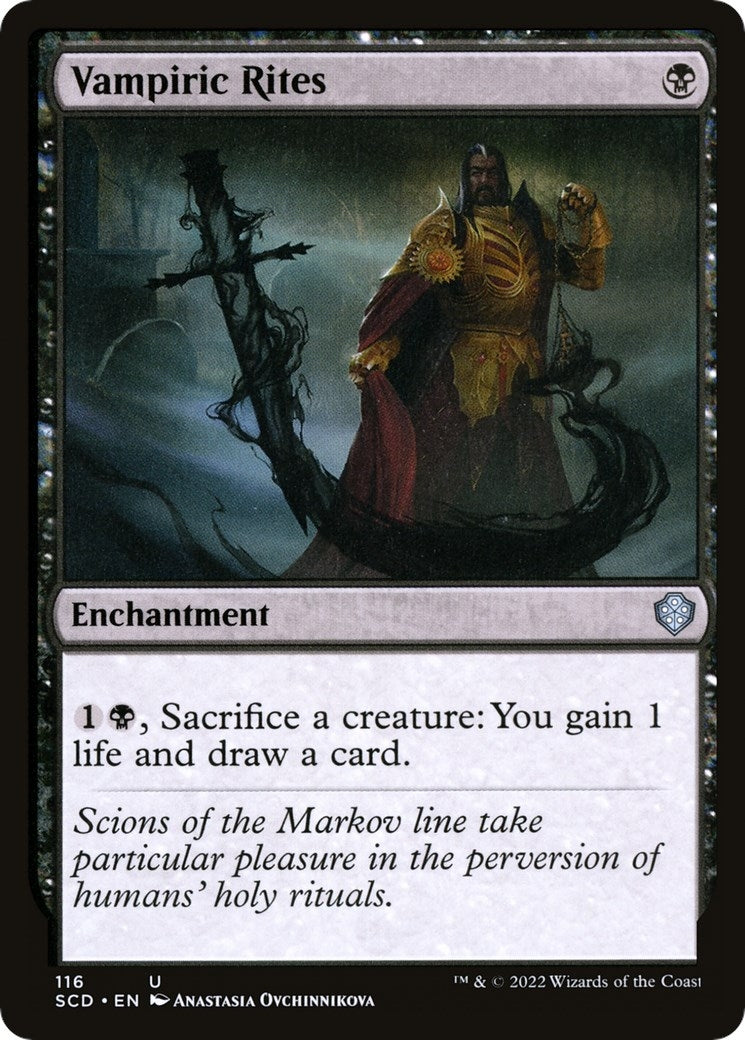 Vampiric Rites (116) [SCD] - MTG Single