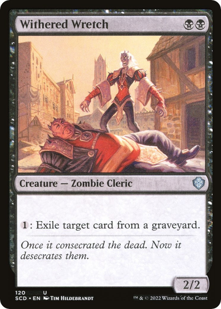 Withered Wretch (120) [SCD] - MTG Single