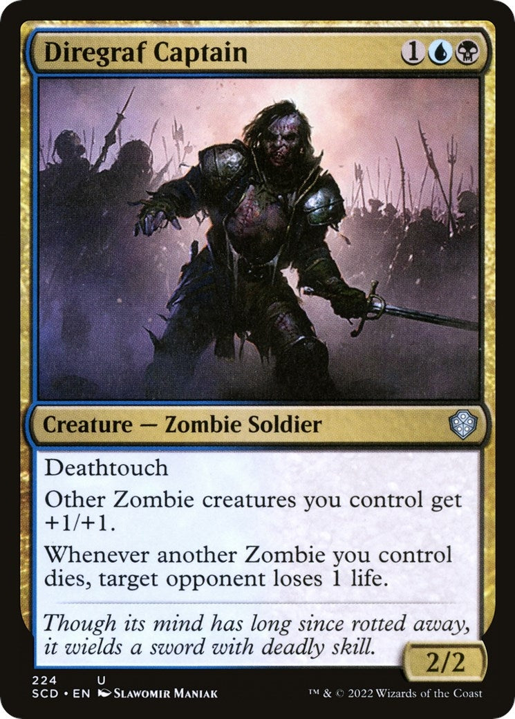Diregraf Captain (224) [SCD] - MTG Single
