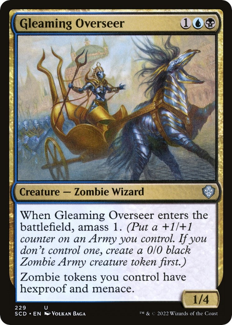 Gleaming Overseer (229) [SCD] - MTG Single