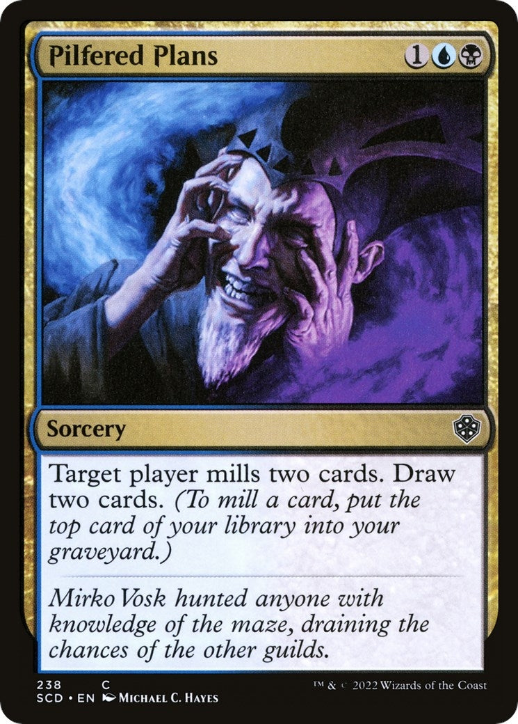 Pilfered Plans (238) [SCD] - MTG Single