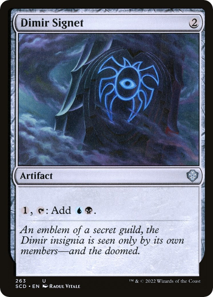 Dimir Signet (263) [SCD] - MTG Single