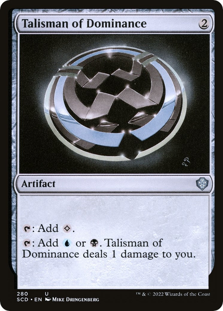 Talisman of Dominance (280) [SCD] - MTG Single