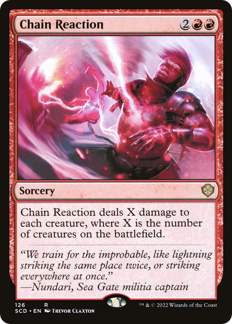 Chain Reaction (126) [SCD] - MTG Single