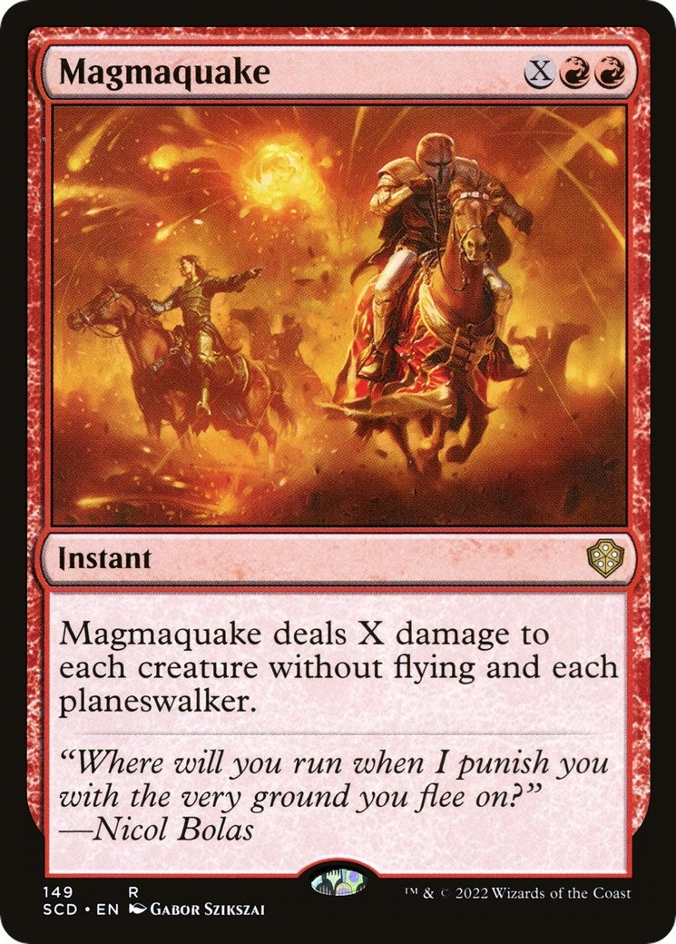 Magmaquake (149) [SCD] - MTG Single