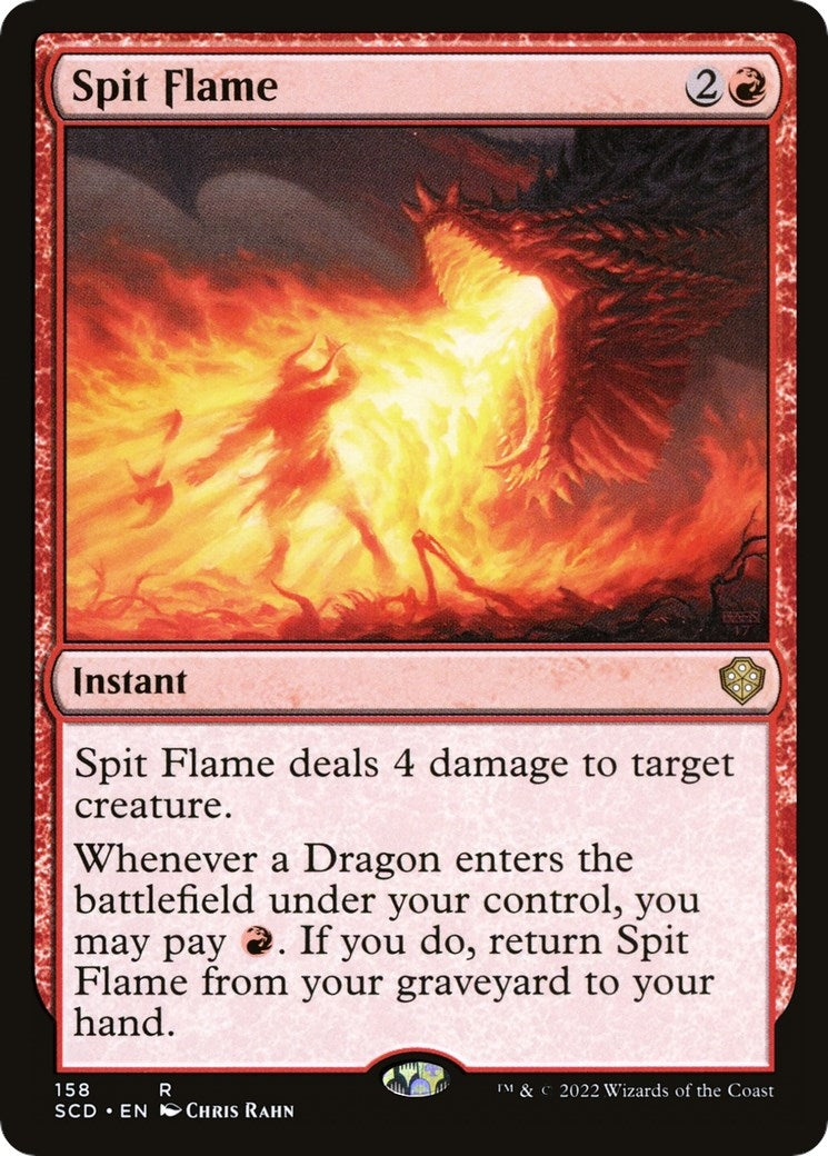 Spit Flame (158) [SCD] - MTG Single