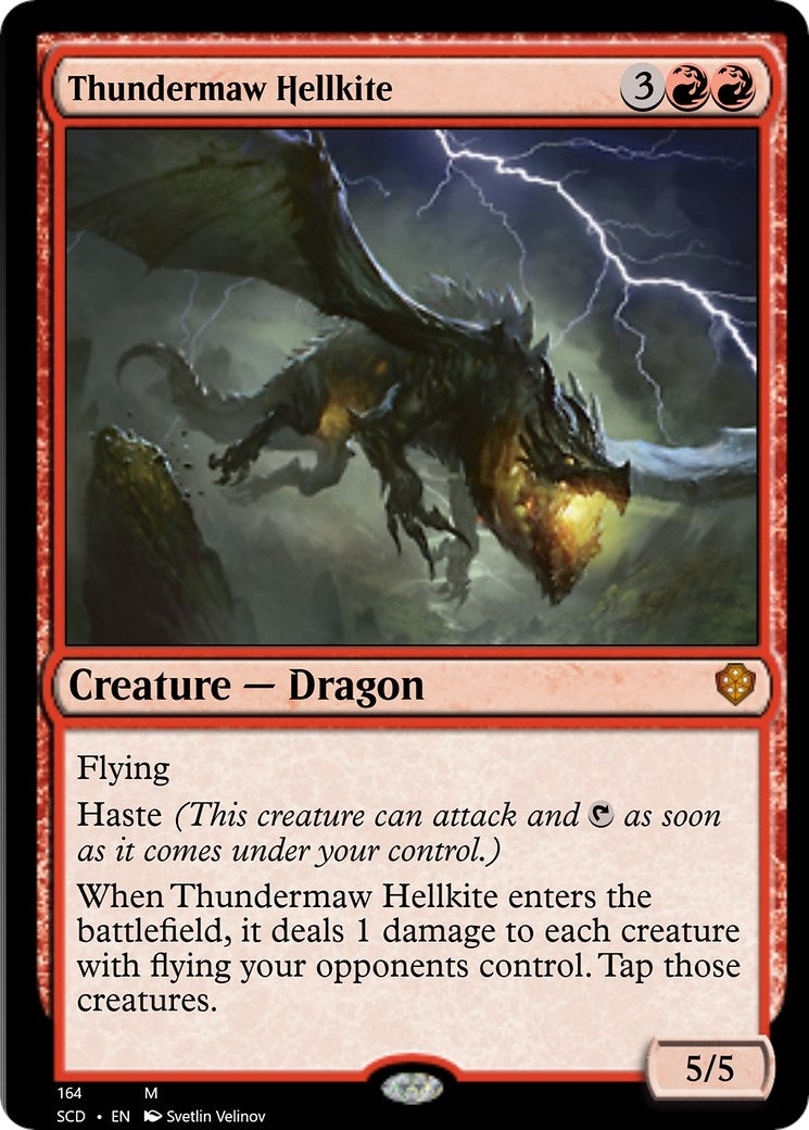 Thundermaw Hellkite (164) [SCD] - MTG Single