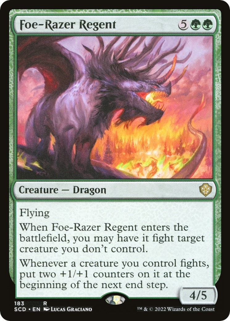 Foe-Razer Regent (183) [SCD] - MTG Single