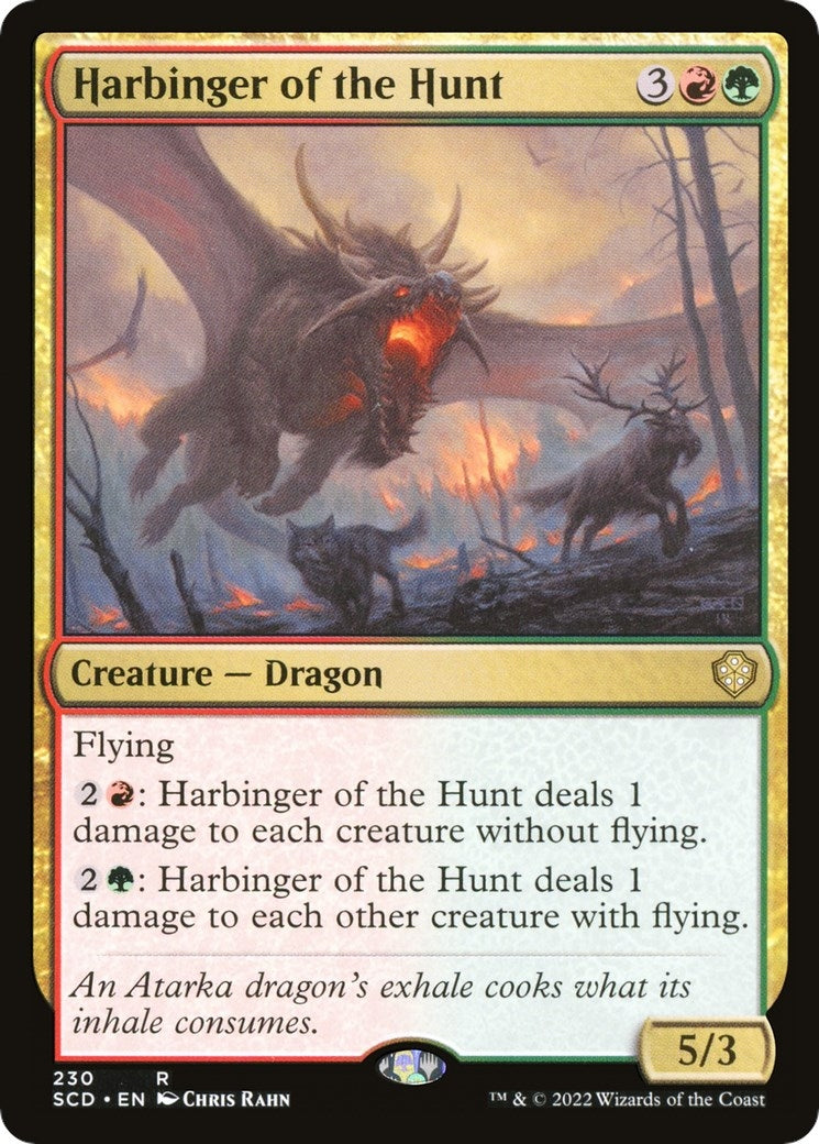 Harbinger of the Hunt (230) [SCD] - MTG Single