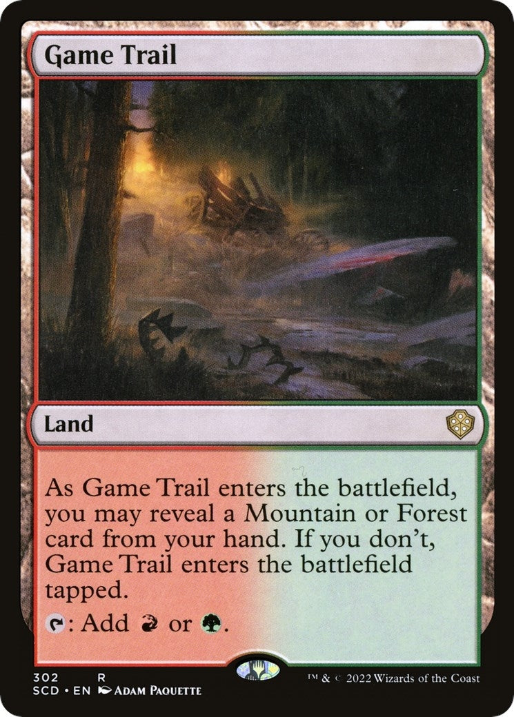 Game Trail (302) [SCD] - MTG Single