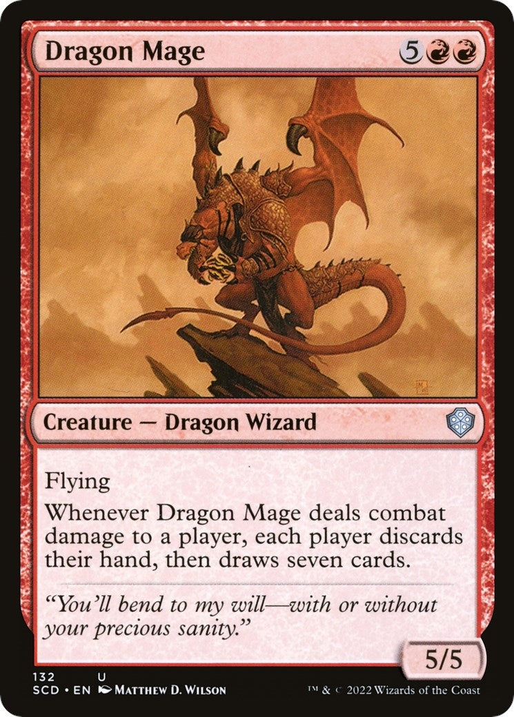 Dragon Mage (132) [SCD] - MTG Single