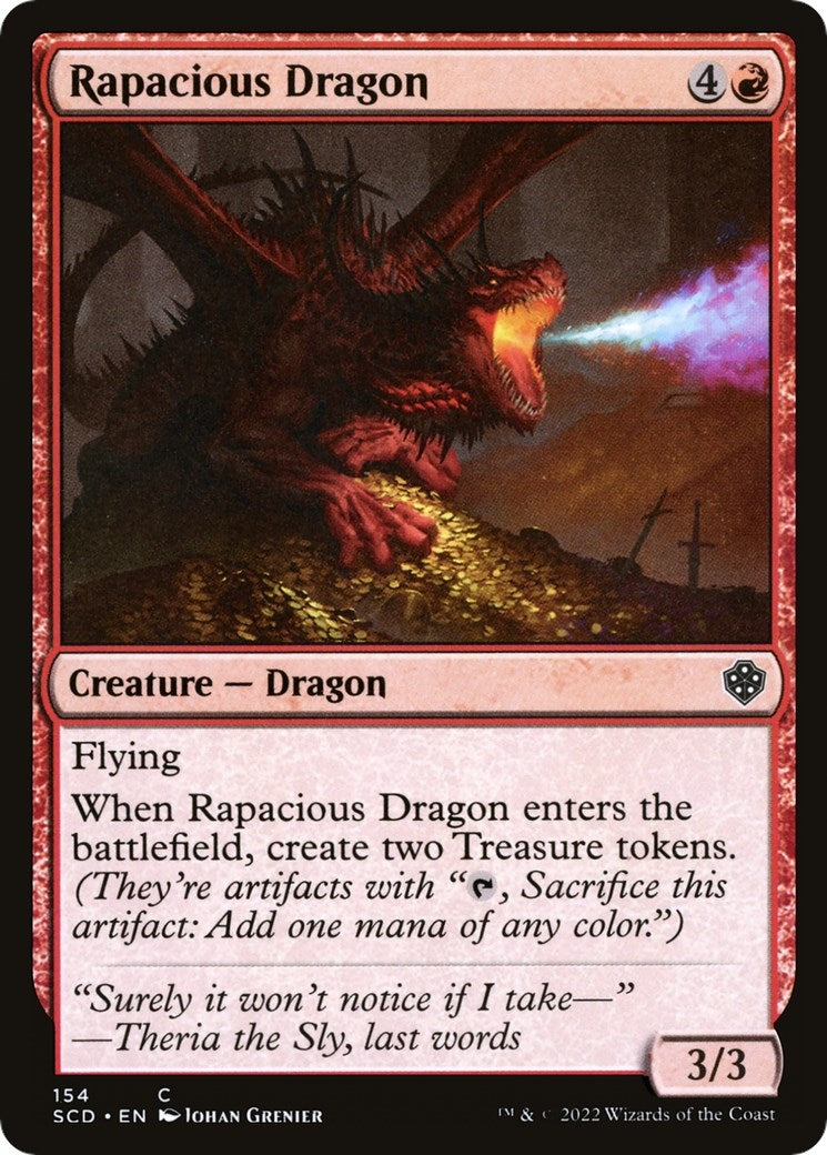 Rapacious Dragon (154) [SCD] - MTG Single