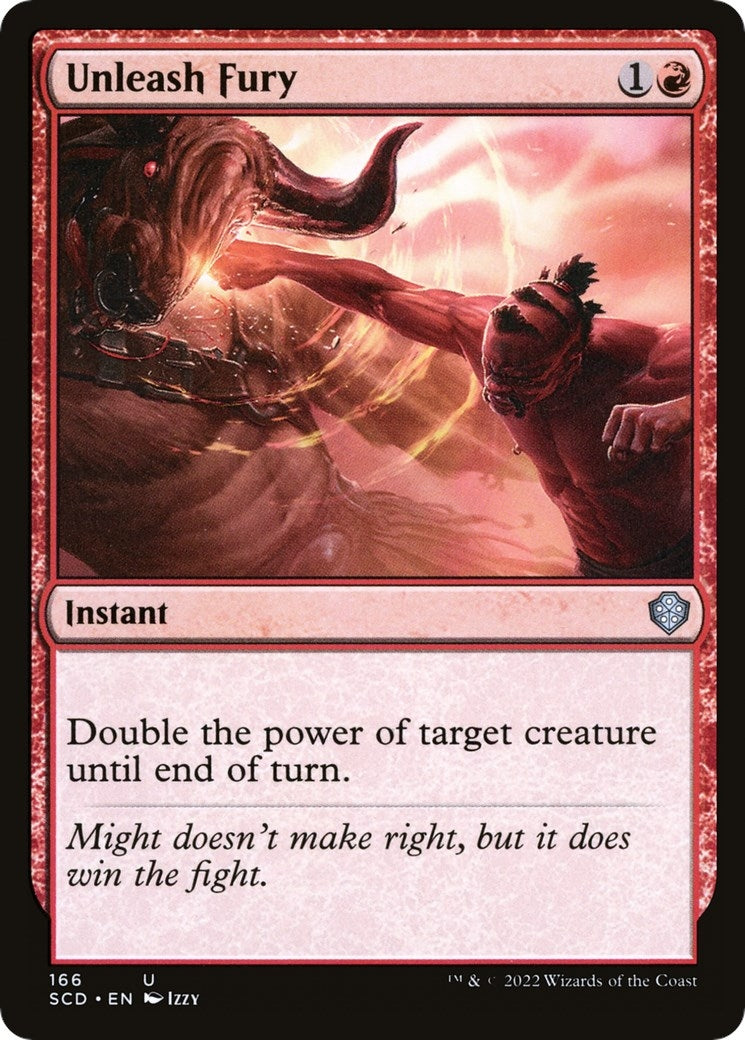 Unleash Fury (166) [SCD] - MTG Single