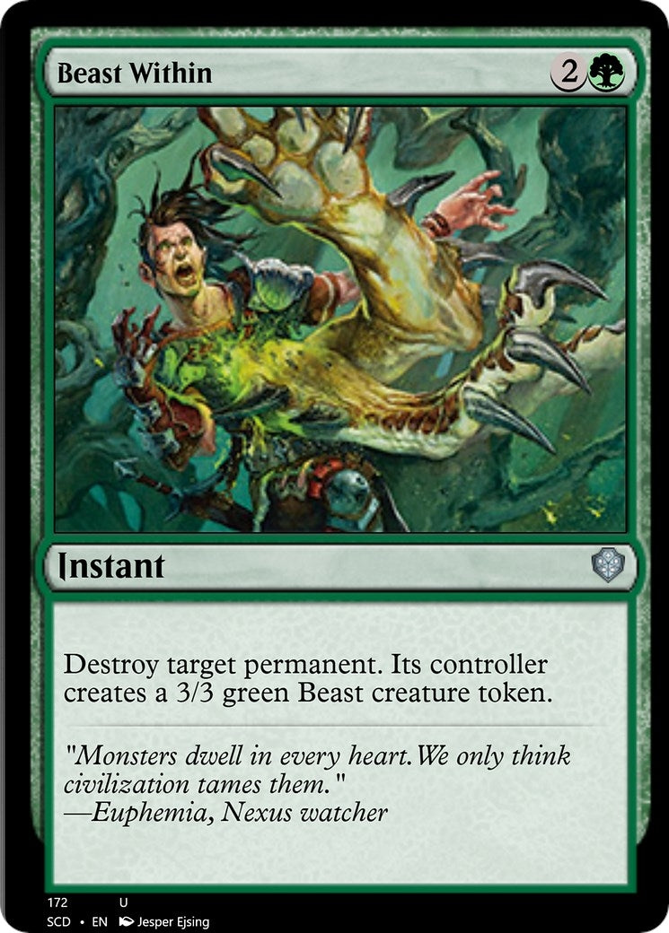 Beast Within (172) [SCD] - MTG Single