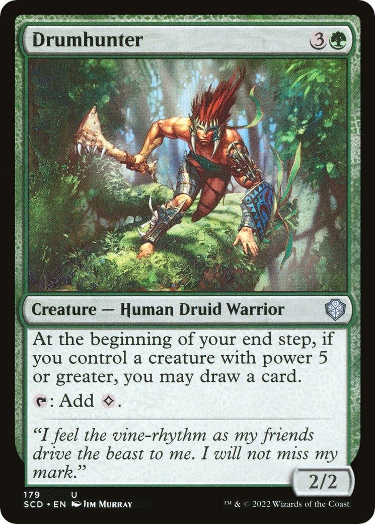 Drumhunter (179) [SCD] - MTG Single
