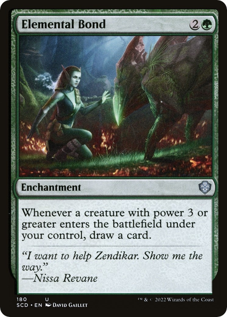Elemental Bond (180) [SCD] - MTG Single