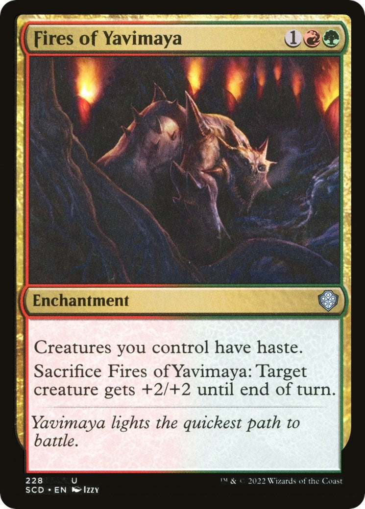 Fires of Yavimaya (228) [SCD] - MTG Single