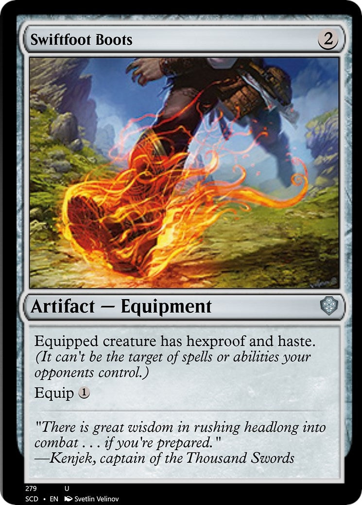 Swiftfoot Boots (279) [SCD] - MTG Single