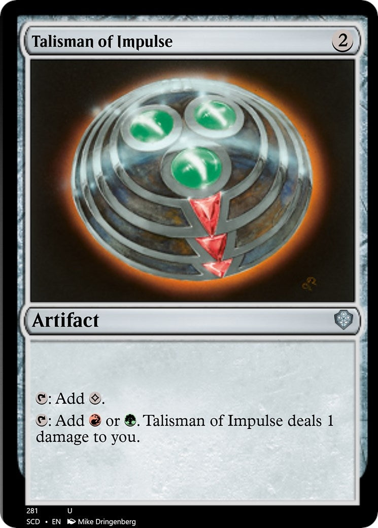 Talisman of Impulse (281) [SCD] - MTG Single