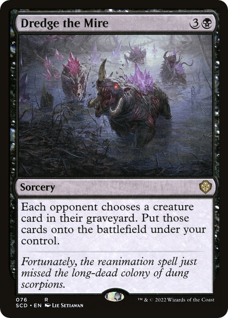 Dredge the Mire (76) [SCD] - MTG Single