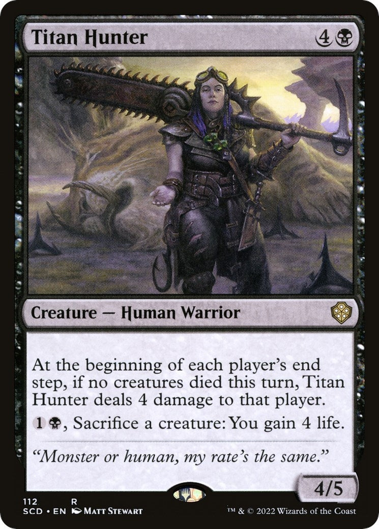 Titan Hunter (112) [SCD] - MTG Single